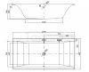CERSANIT - Wanna prostokątna LARGA Slim 190 x 90 cm S301-307